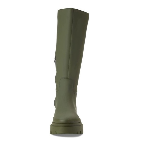 Steve Madden Macall Olive Green Tall Boots - Picture 4 of 13